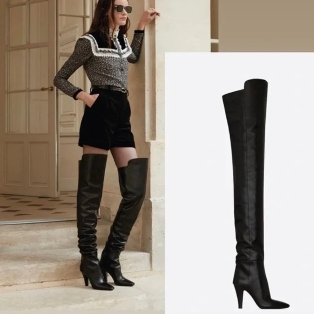 Saint Laurent Women’s Betty Over The Knee Boots